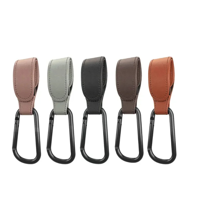 PU Leather Baby Stroller Hooks for Bags & Accessories