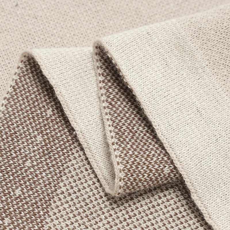 Knitted Cotton Baby Blanket