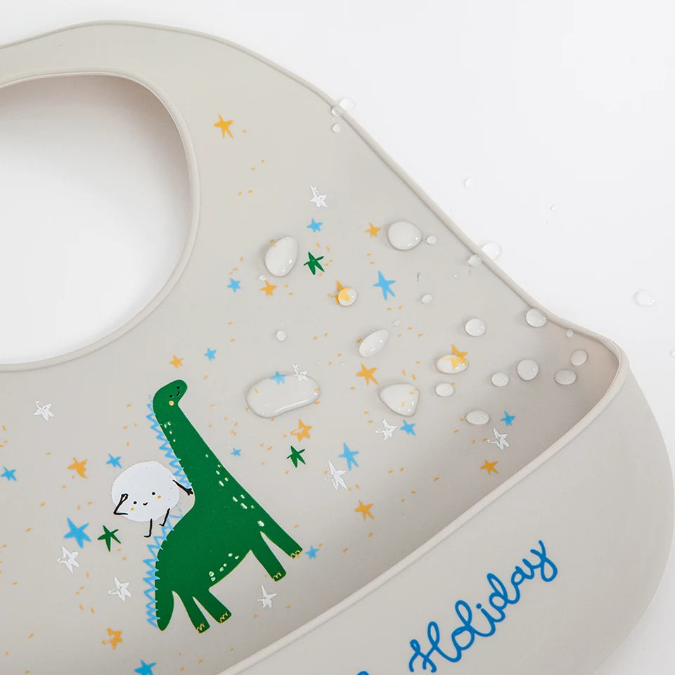 Reusable Silicone Baby Feeding Bib