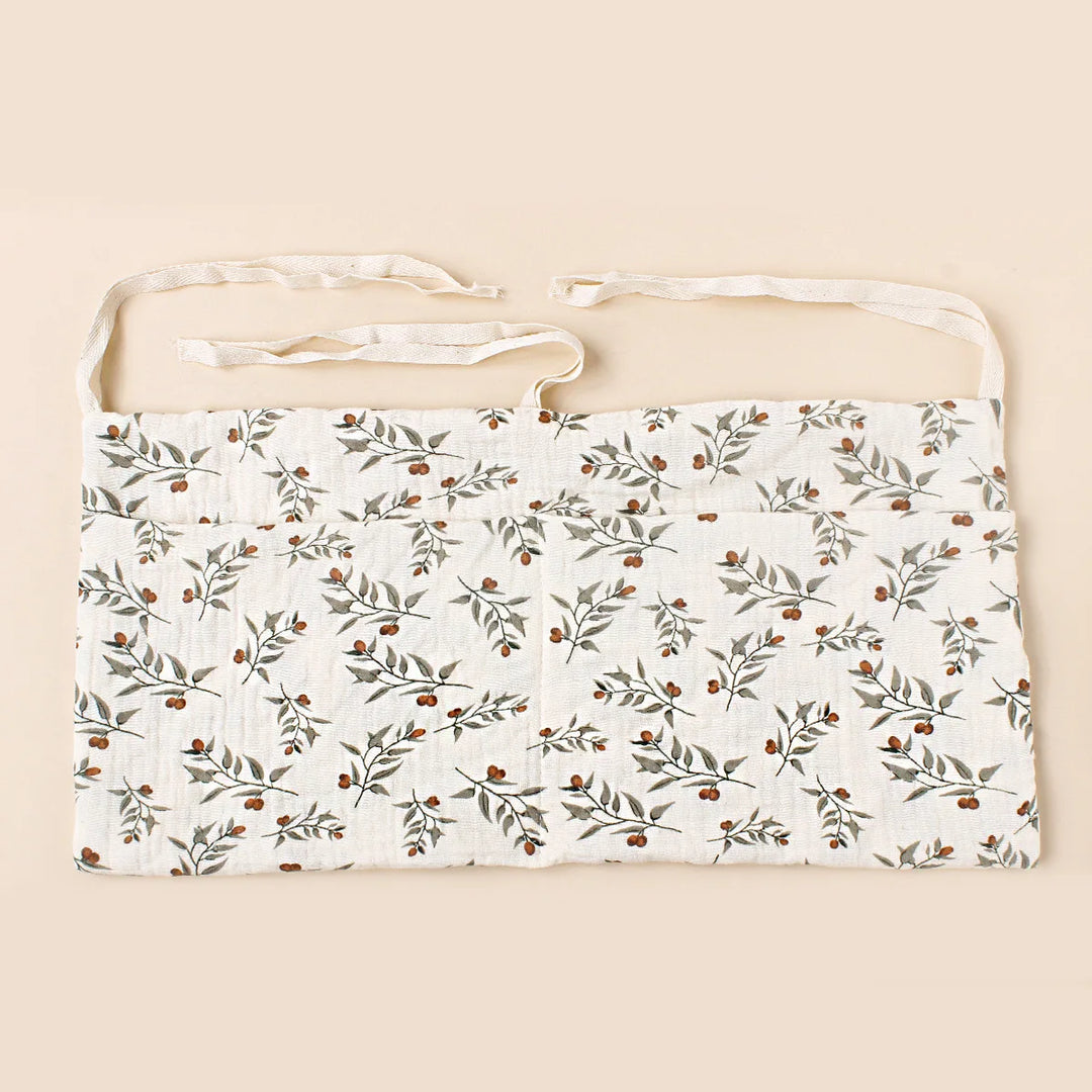 Baby Crib Organizer with 2 Storage Pockets