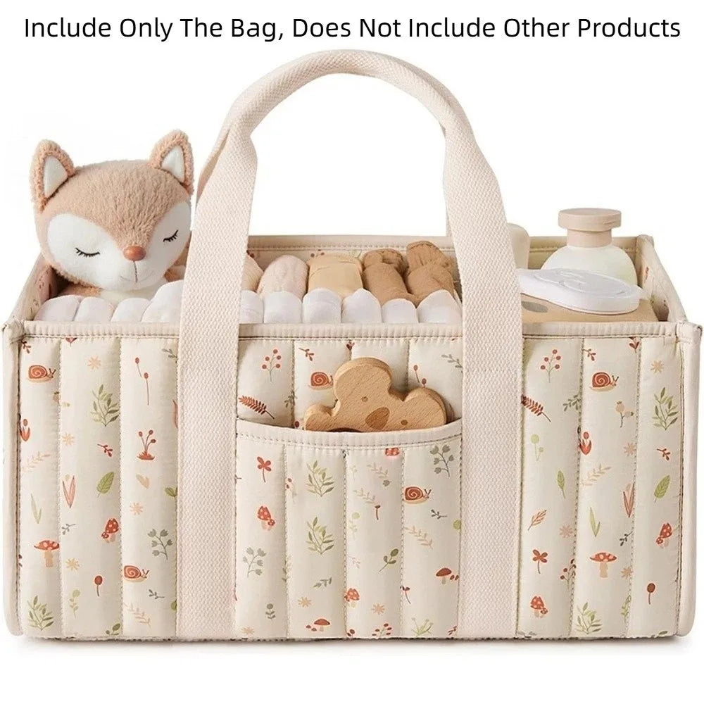 Large Capacity Baby Diaper Organizer Bag