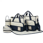 5-Piece Baby Diaper Bag Set