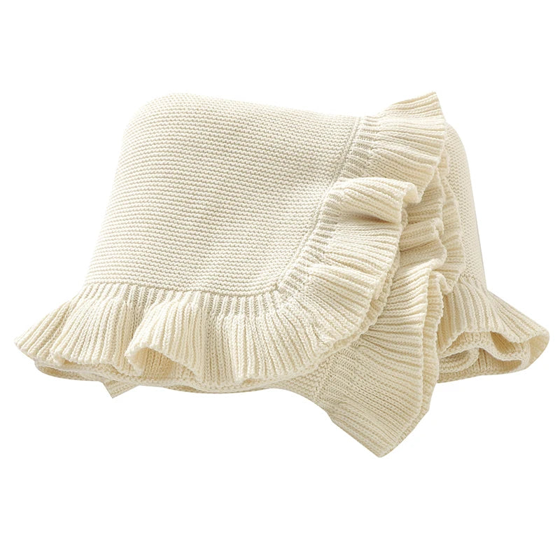 Dual-Use Knit Baby Blanket