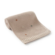 Ultra-Soft Cotton Knit Baby Blanket
